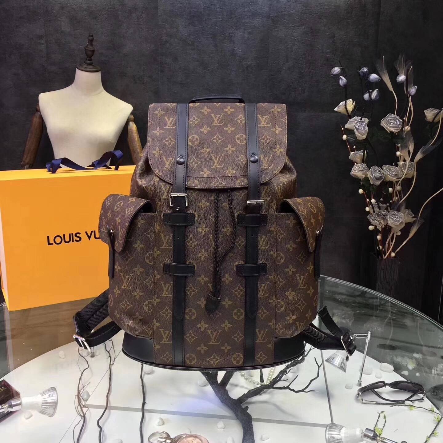 Louis Vuitton Backpack Christopher PM Monogram